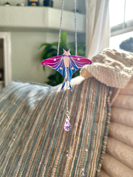 Bi Flag Car Dangle, Rear View Mirror Decor