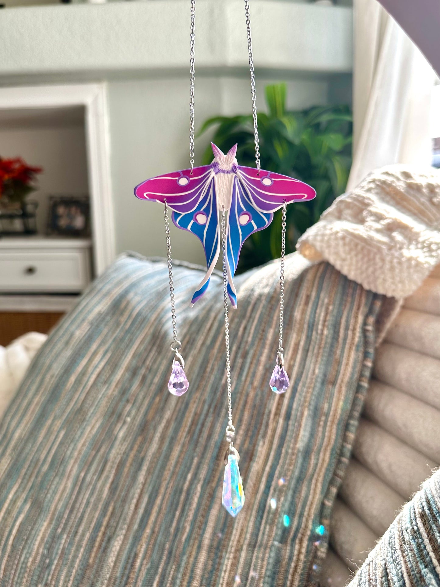 Bi Flag Moth Suncatcher
